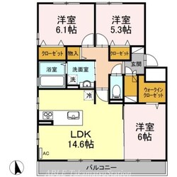 パティーナの物件間取画像